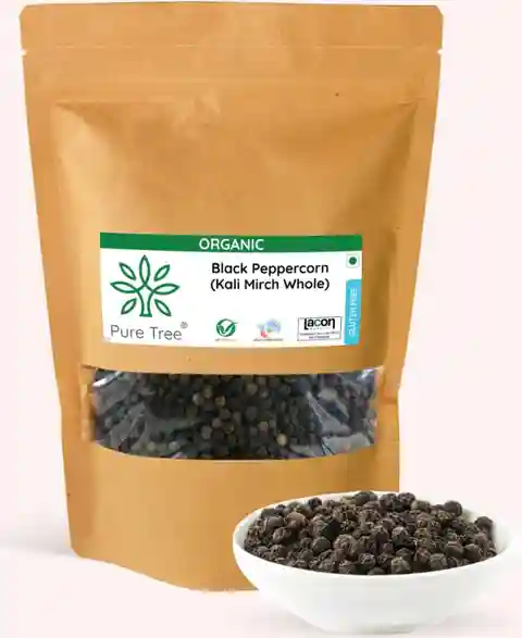 Black Pepper Whole, Lb  5 Lb 