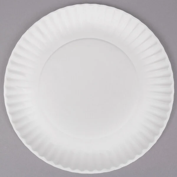 Uncoated Paper Plates - 9"