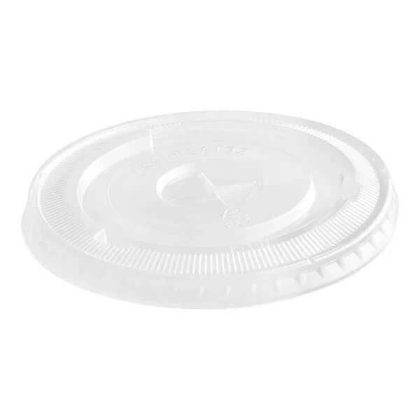 Clear Flat Lids for 32 oz PET Cold Cups