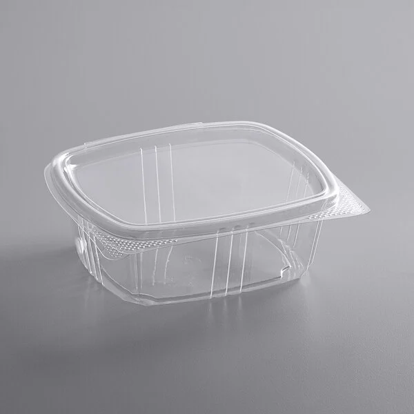 Clear RPET Hinged Lid Deli Containers - 12 oz