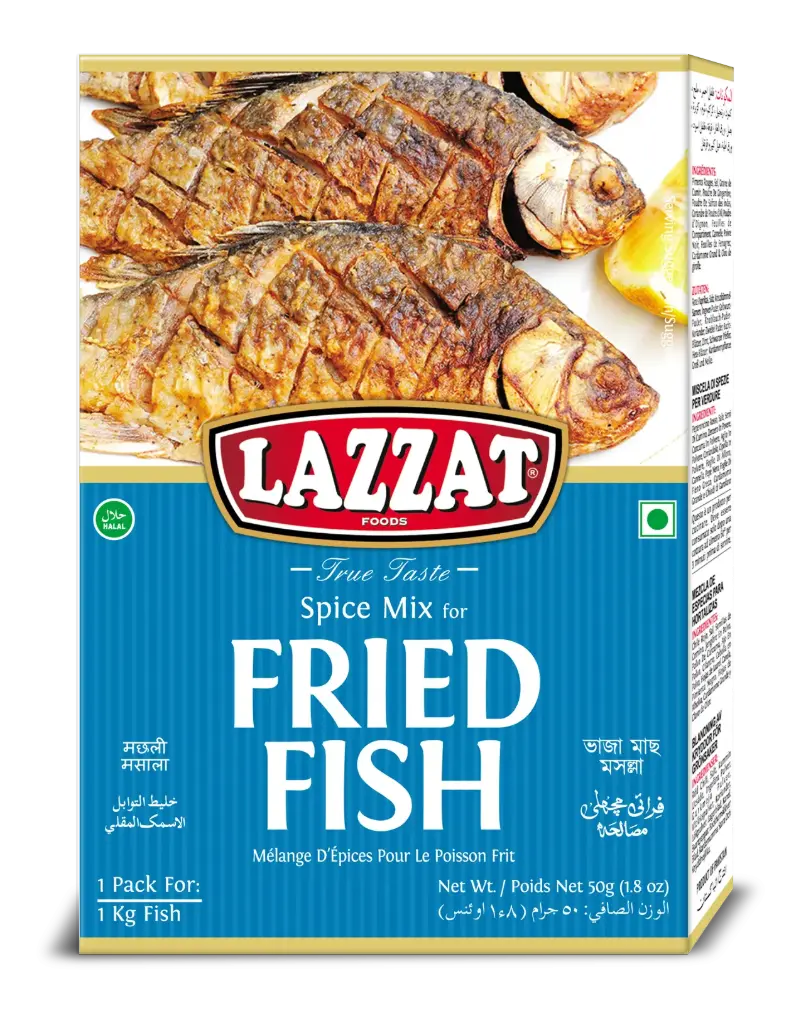 Lazzat Fried Fish Masala - Pack Of 12