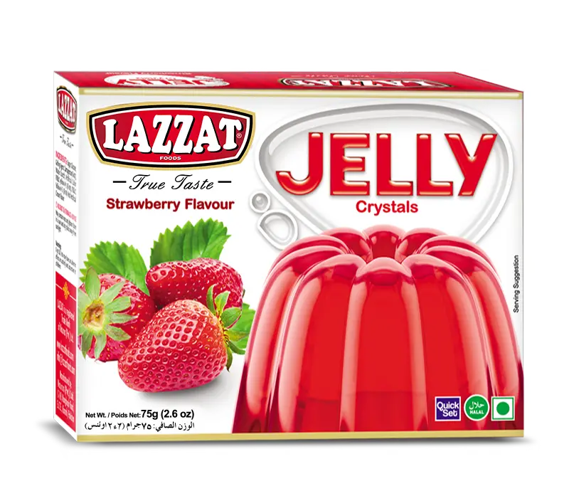 Lazzat Strawberry Jelly - Pack Of 12