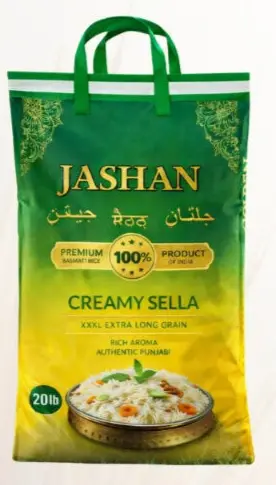 Jashan Creamy Sella Basmati 40 Lb 