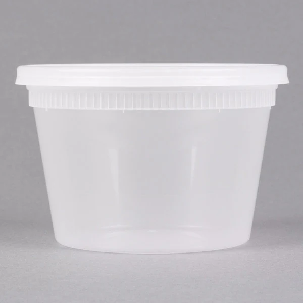 Microwavable Deli Container With Lid Combo - 16 oz