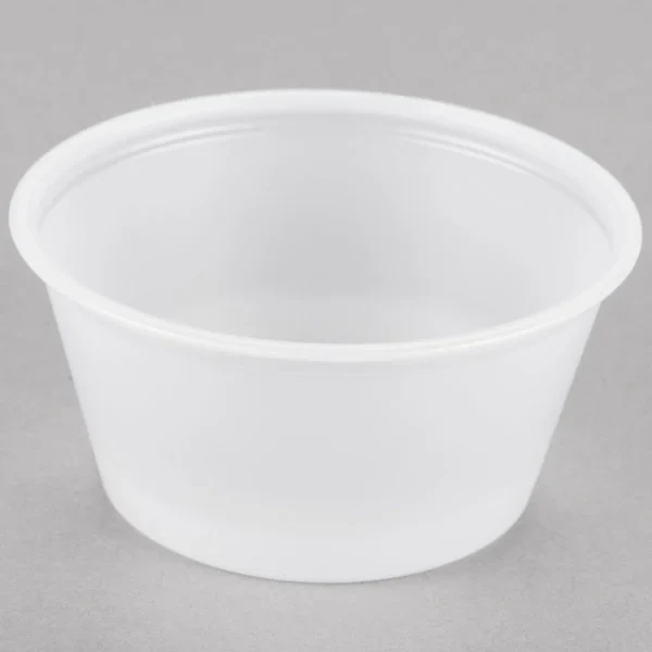 Translucent Plastic Portion Cup - 2 oz