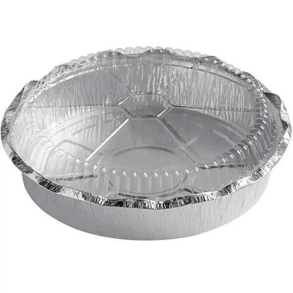Aluminium  Round Foil Pan Dome Lid - 9"
