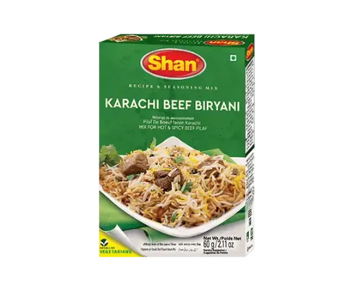 Shan Karachi Beef Biryani - Pack Of 12