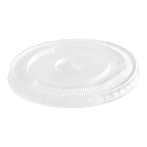 Clear Flat Lids for 32 oz PET Cold Cups