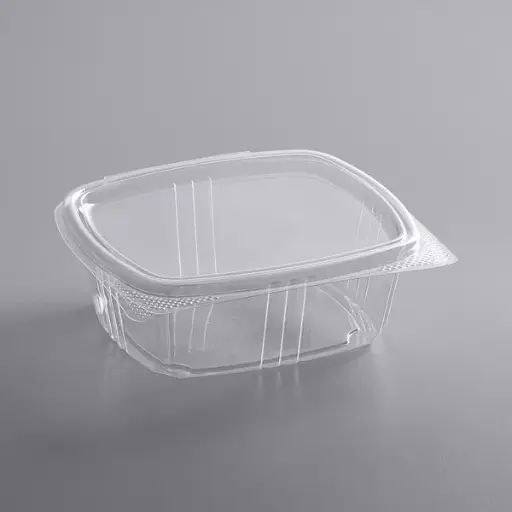 Clear RPET Hinged Lid Deli Containers - 12 oz