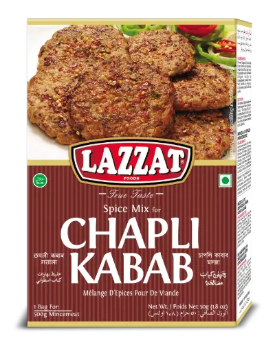 Lazzat Chapli Kabab - Pack Of 12