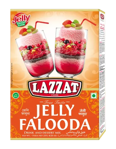 Lazzat Jelly Falooda - Pack Of 12