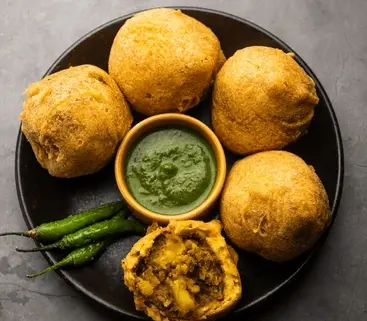 [P100024] Round Batata Vada - 50 gm - 40 Pieces