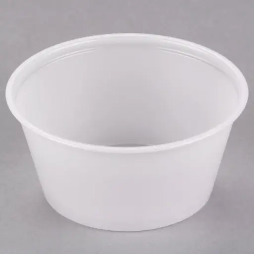 [P200021] Translucent Plastic Portion Cup - 3.25 oz