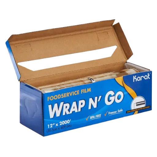 [P200033] Food Service Plastic Wrap - 12" x 2000'