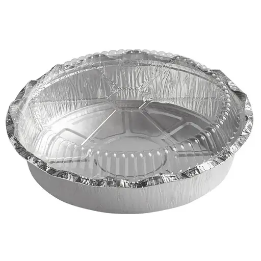 [P200049] Aluminium  Round Foil Pan Dome Lid - 7"